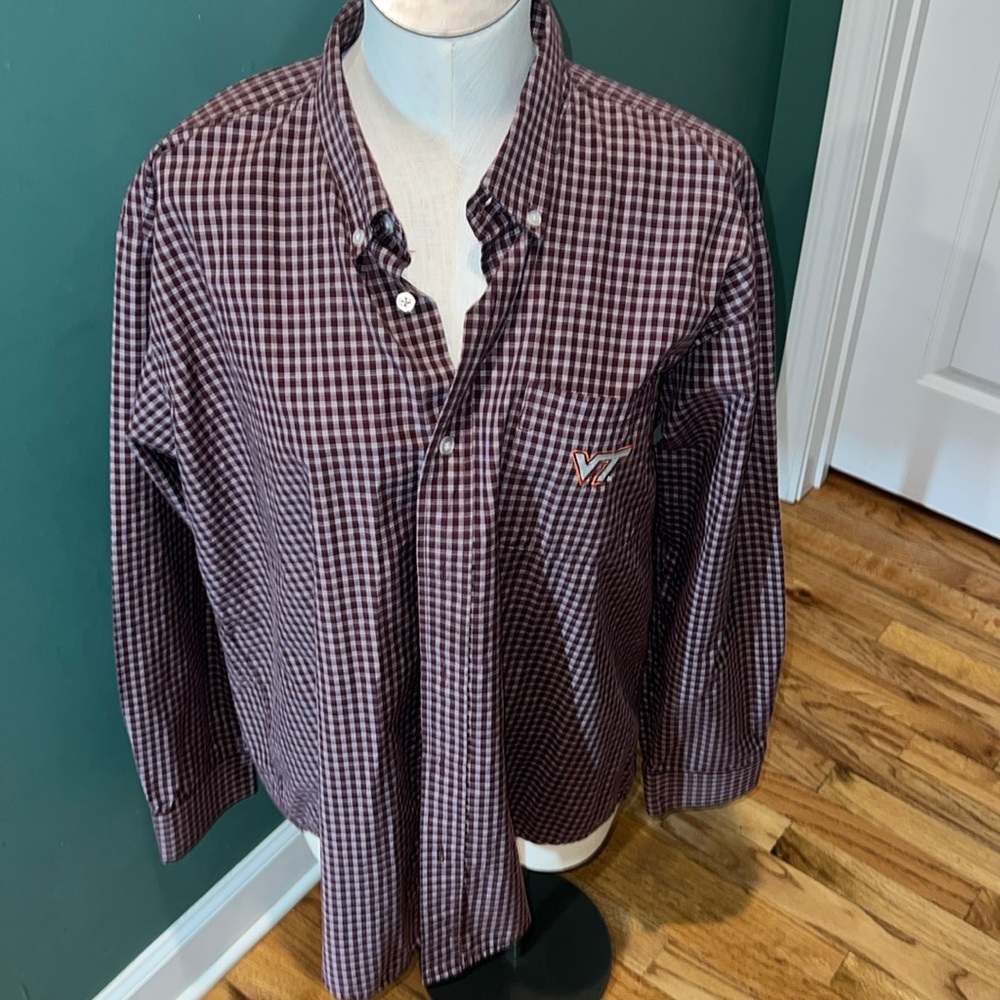 Men’s‎ campus specialties, XL Virginia Tech HOKIES button up shirt